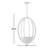 2 - Light Dimmable Globe Chandelier