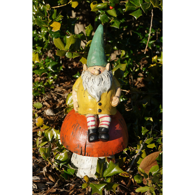 Statue gnome champignon