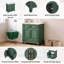 Meuble-lavabo simple 30 po avec lavabo en céramique-1649718733