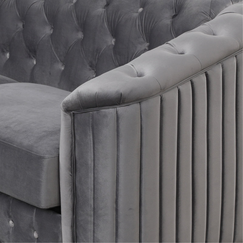Canapé d'appoint 41,5 po, Gris