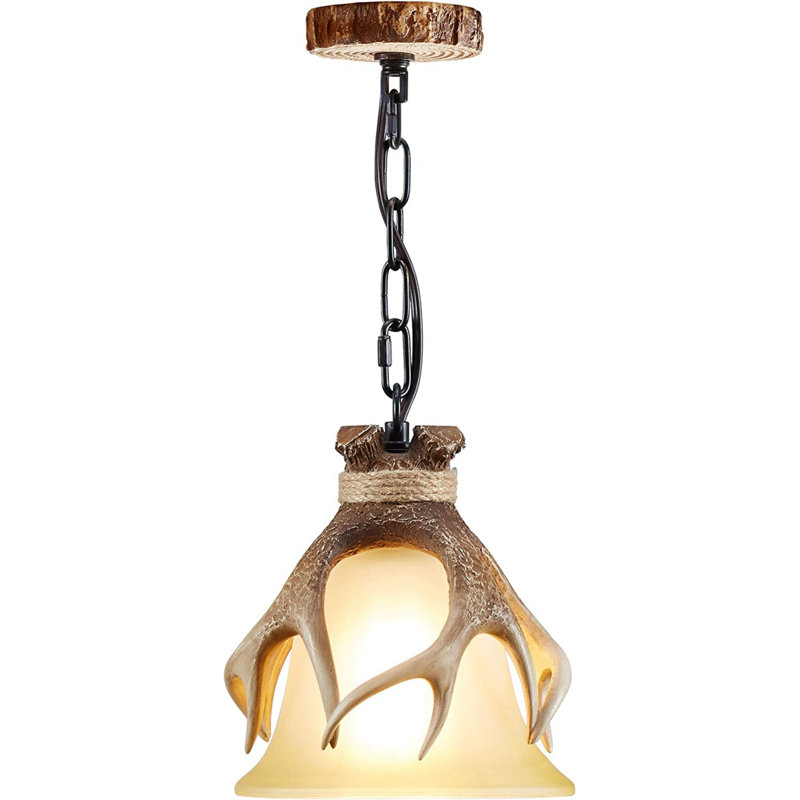 Aurthur 1 - Light Brown LED Kitchen Island Pendant