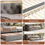 3FT Velvet Daybed Sofa Bed with Slats, 90x190 cm, Grey