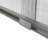 60 in. W x 72 in. H Bypass Semi-Frameless Shower Door with Patterned Glass and Header