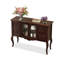 Console rectangulaire en bois massif noyer foncé-1868284687-1868284686