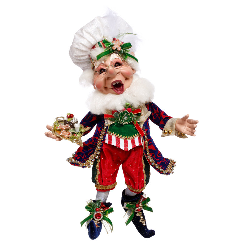 Cookies And Milk Elf, Medium - 17 Inches