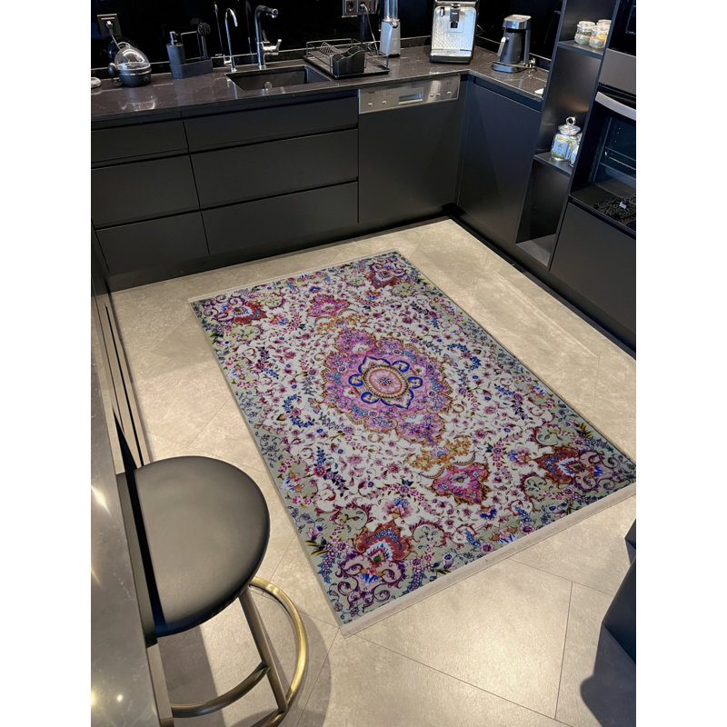 Vontae Moroccan Indoor / Outdoor Rug, Rectangle 4' x 6'7"