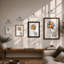 Elephant with Balloons Whimsical - Framed Print-1148438874-1148438868