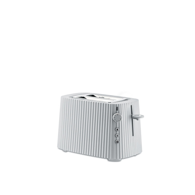 Plissé Toaster, White