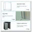 Abri de rangement extérieur en métal transparent 5 pi x 3 pi noir-121643020