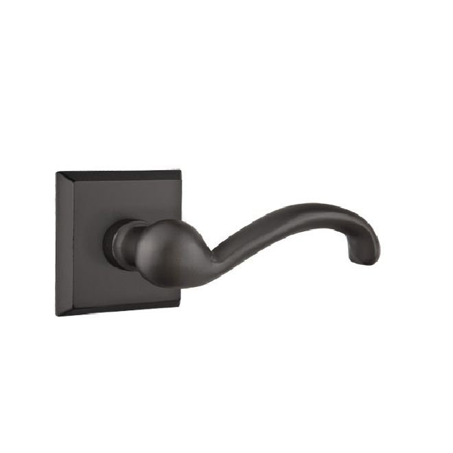 Faux levier de porte double avec rosette Teton, Droite