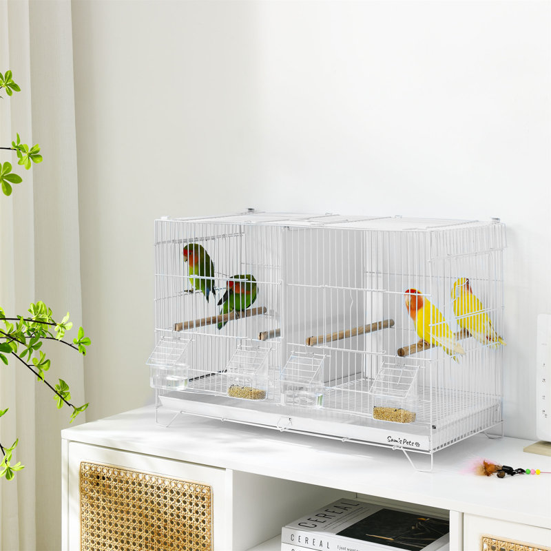 Willow 24'' Bird Cage, White
