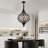 Eudean 4 - Light Dimmable Globe Chandelier