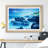 Lighthouse On A Hill With Seascape - Single Picture Frame Painting-48227990-48227987