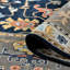 Antiquity Wool Oriental Area Rug in Blue-2040490160