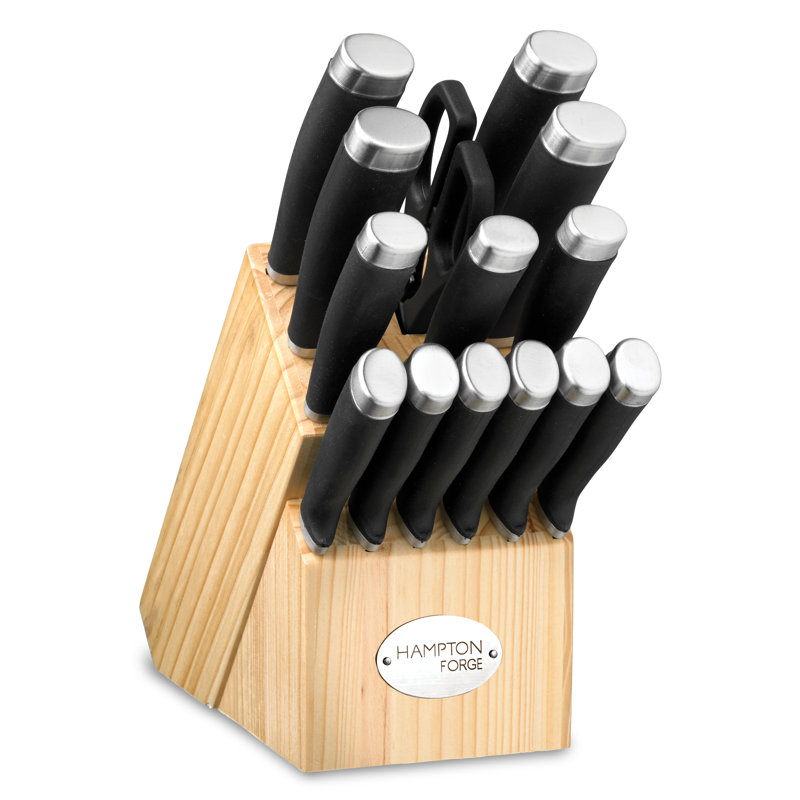 Hampton Forge Epicure - 15 Piece Knife Block Set