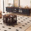 French Retro Style Rubberwood Coffee Table