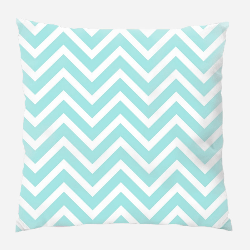 Coussin en zigzag