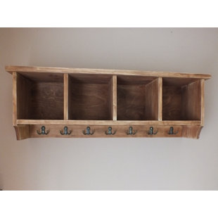 Wall 7 - Hook Wall Mounted Coat Rack