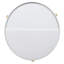 Élégante table basse blanche et naturelle - Design de rangement caché charmant avec finition secrète