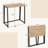 Jenedy Metal Base Writing Desk-1389360762