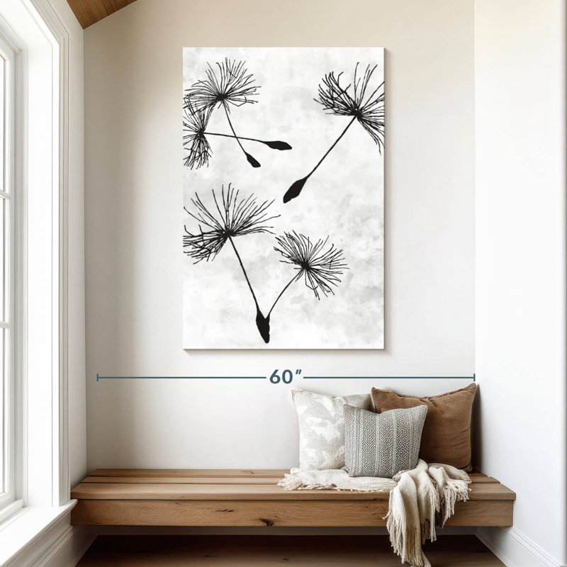 Harnek Dandelion Flight II, 48" H x 32" W