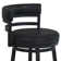Madrid Swivel Counter & Bar Stool with Metal Base and Footrest