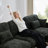 Deep Seat Modular Sofas Chenille Leopard Modern Living Room Home