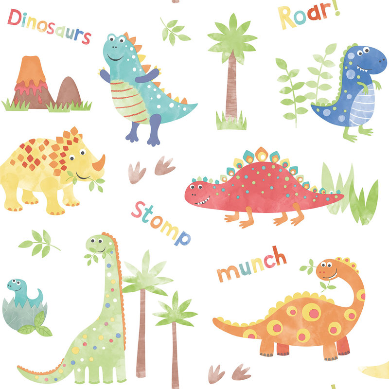 Paramore 10m x 53cm Matte Paste the Wall Wallpaper Roll, Multicoloured
