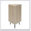 Armoire de coin, porte en rotin, tables de coin autoportantes pour petits espaces, support de tablette de coin