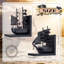Serre-livres bateau en bois The Black Pearl Pirate