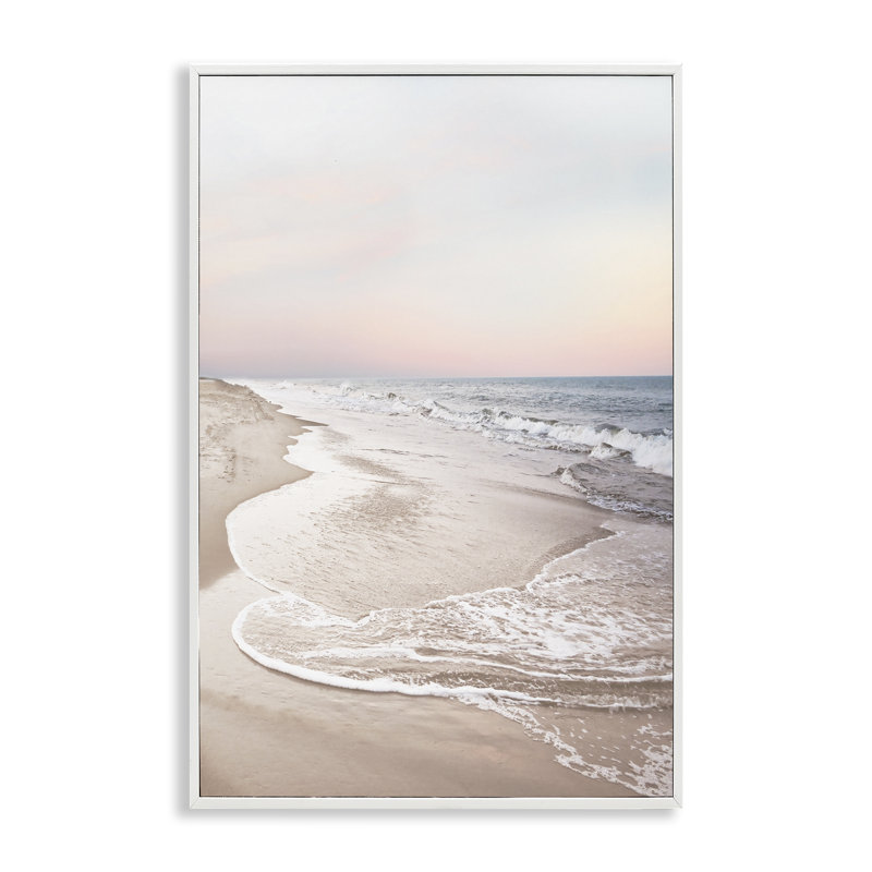  «Beautiful Beach Oasis», estampe numérique de Natalie Carpentieri, H 24 po x l 16 po