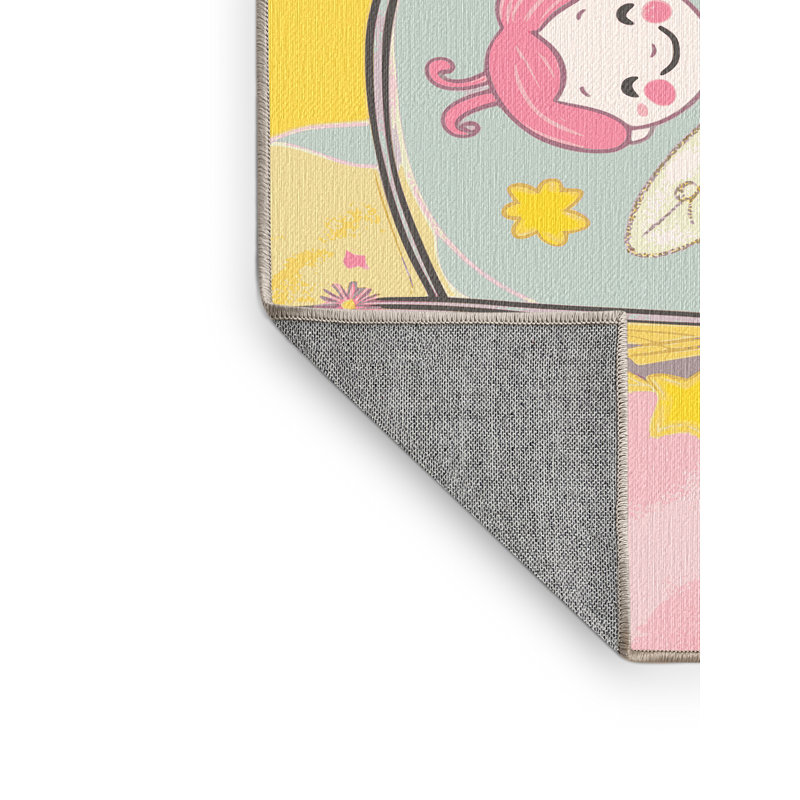 Tapis fantaisie East Urban Home, Rectangle 5 pi x 8 pi