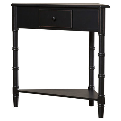 Twerton Solid Wood End Table with Storage