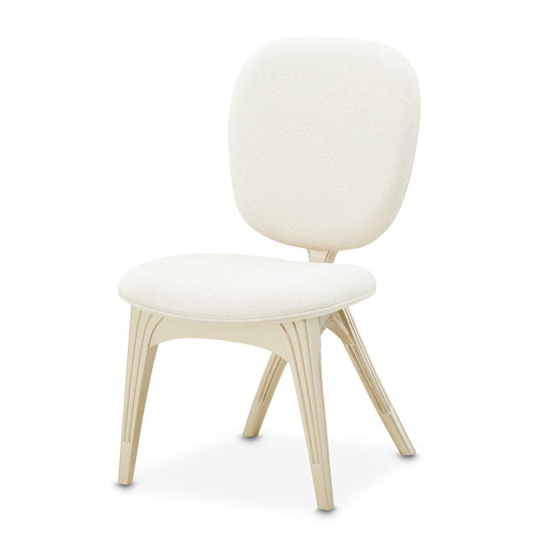 Camellia Field Vanity With Mirror & Chair - Caramel