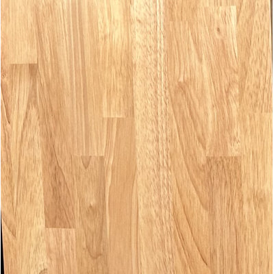 Comptoir en bois massif Kirren Hevea