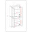 100% Solid Wood 32" Bathroom Storage Cabinet with Shaker Doors, 2-Drawers & Adjustable Shelves-328155817