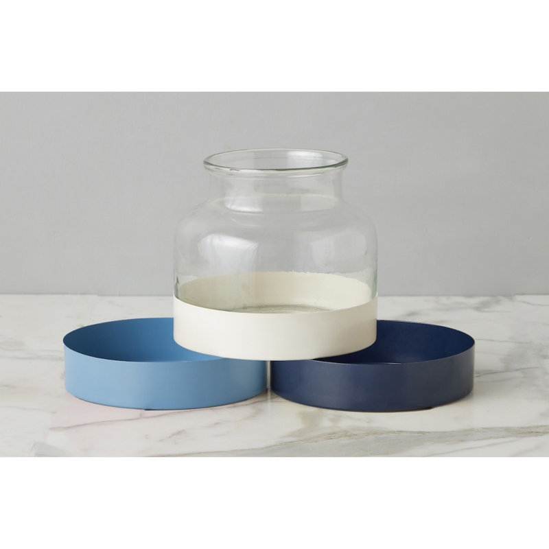 3-in-1 Glass Bloom Vase, Maritime
