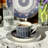 Classic Cobalt Porcelain Teacup and Saucer