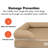 Chester Pet Couch with Solid Memory Foam Bolster-50906552-50906554