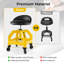 Tabouret de mécanicien avec boîte à outils 4 roues universelles Inbox-997037558