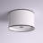 Notched Drum 3 Light Flush Mount-401224140
