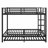 Metal Bunk Bed With Trundle-1664786930