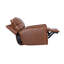 Fauteuil inclinable électrique standard en cuir véritable de 41 po de largeur Azyah-999131543