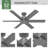 Kennicott 52" 6 - Blade Modern Outdoor / Indoor Ceiling Fan with Wall Control-63373856