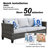 Rhyis 9 - Person Patio Conversation Set with Cushions-281005598
