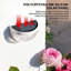 Solar Powered LED Deck Lights Outdoor Waterproof Step Light for Fence Patio Yard Wall Pathway-71200156