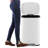 Connor Rectangular 13.2-Gallon Trash Can with Soft-Close Lid and FREE Mini Trash Can-50449723