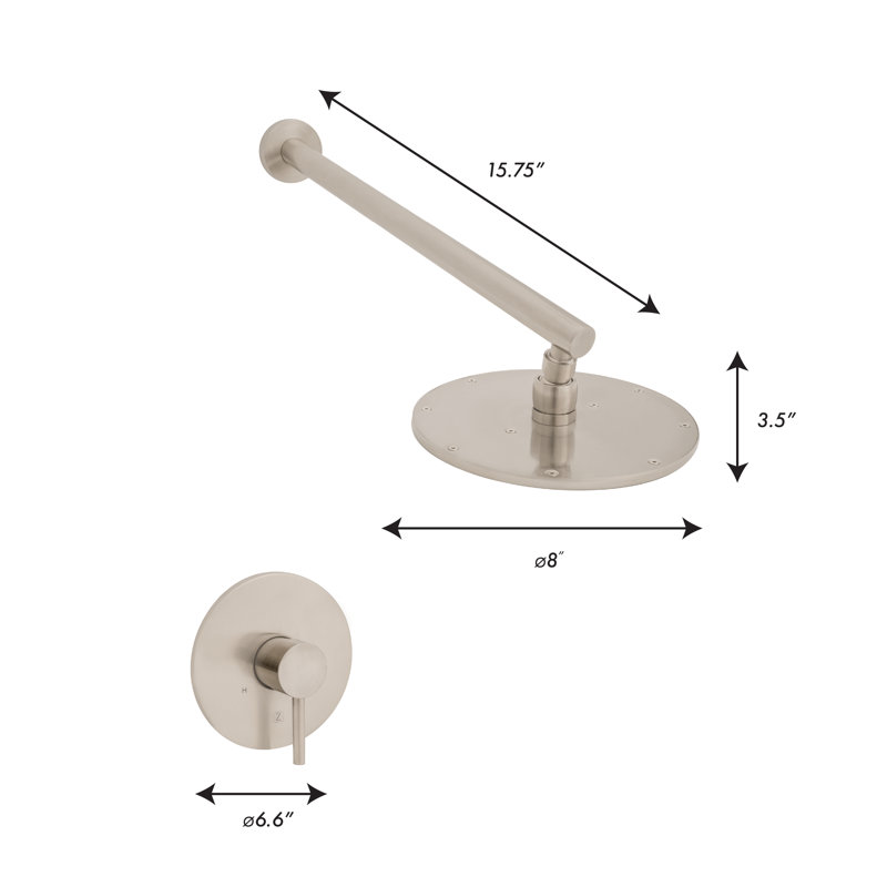 ZLINE Autograph Edition El Dorado Shower Faucet, Brushed Nickel