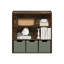 80cm H x 79.6cm W Standard Bookcase-1064082771
