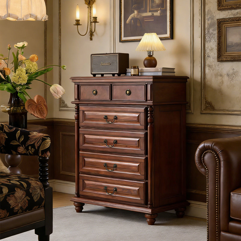 Commode d'appoint de style rétro américain